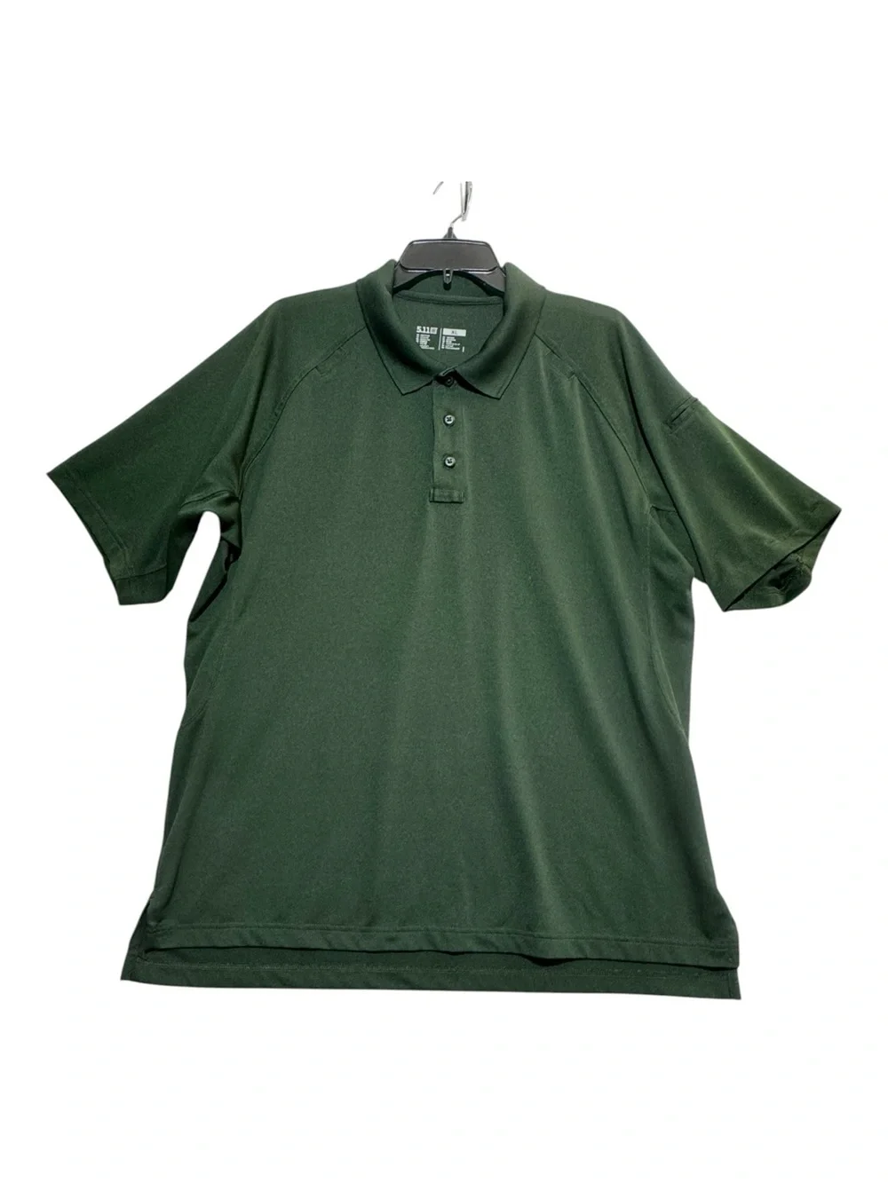 5.11 Tactical Men's Performance Short Sleeve Polo Shirt Green XL